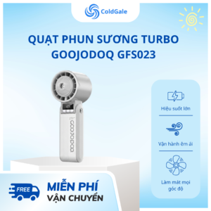 Quạt Phun Sương Mini Cầm Tay Turbo GOOJODOQ GFS023